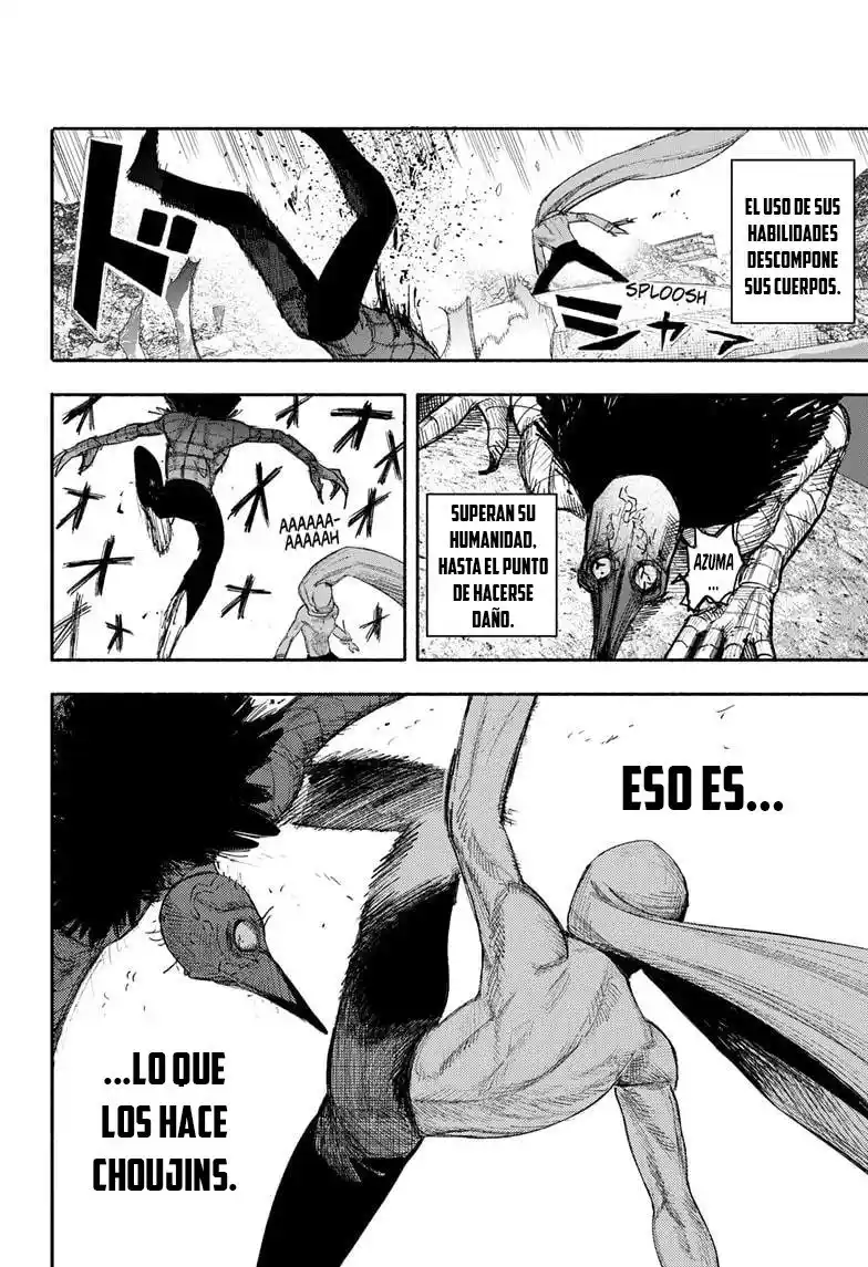 Choujin X capítulo 23, página 17