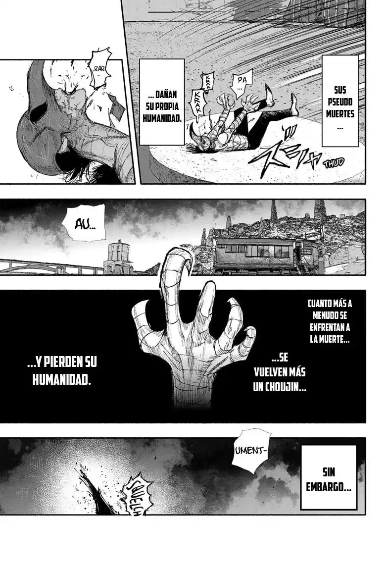 Choujin X capítulo 23, página 18