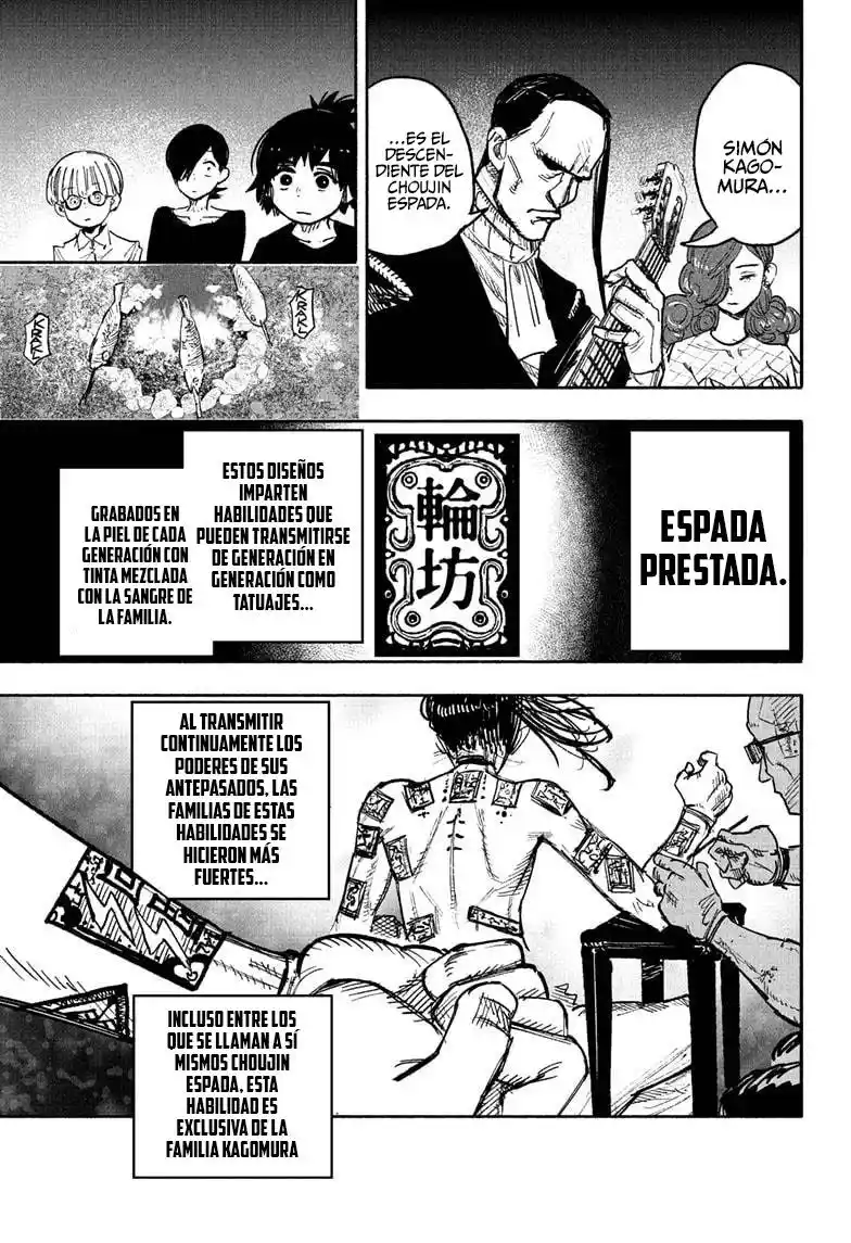 Choujin X capítulo 27, página 17