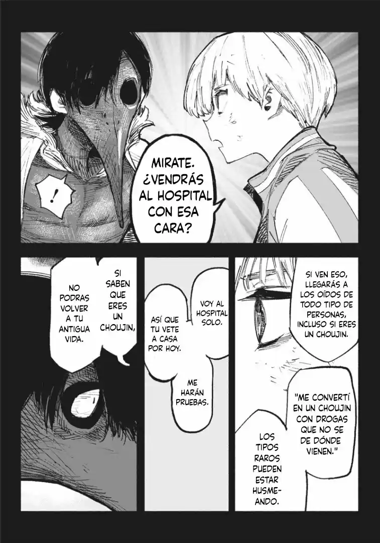 Choujin X capítulo 3, página 8