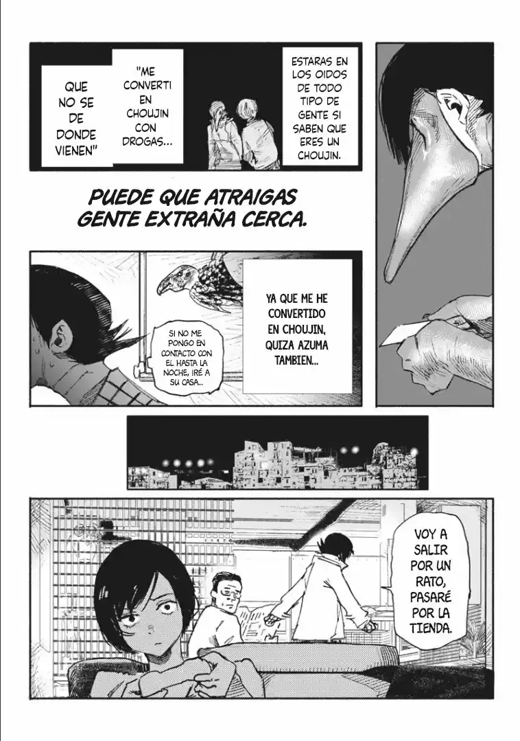 Choujin X capítulo 3, página 19