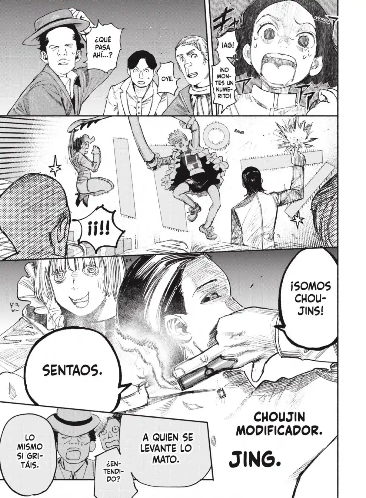 Choujin X capítulo 36, página 9