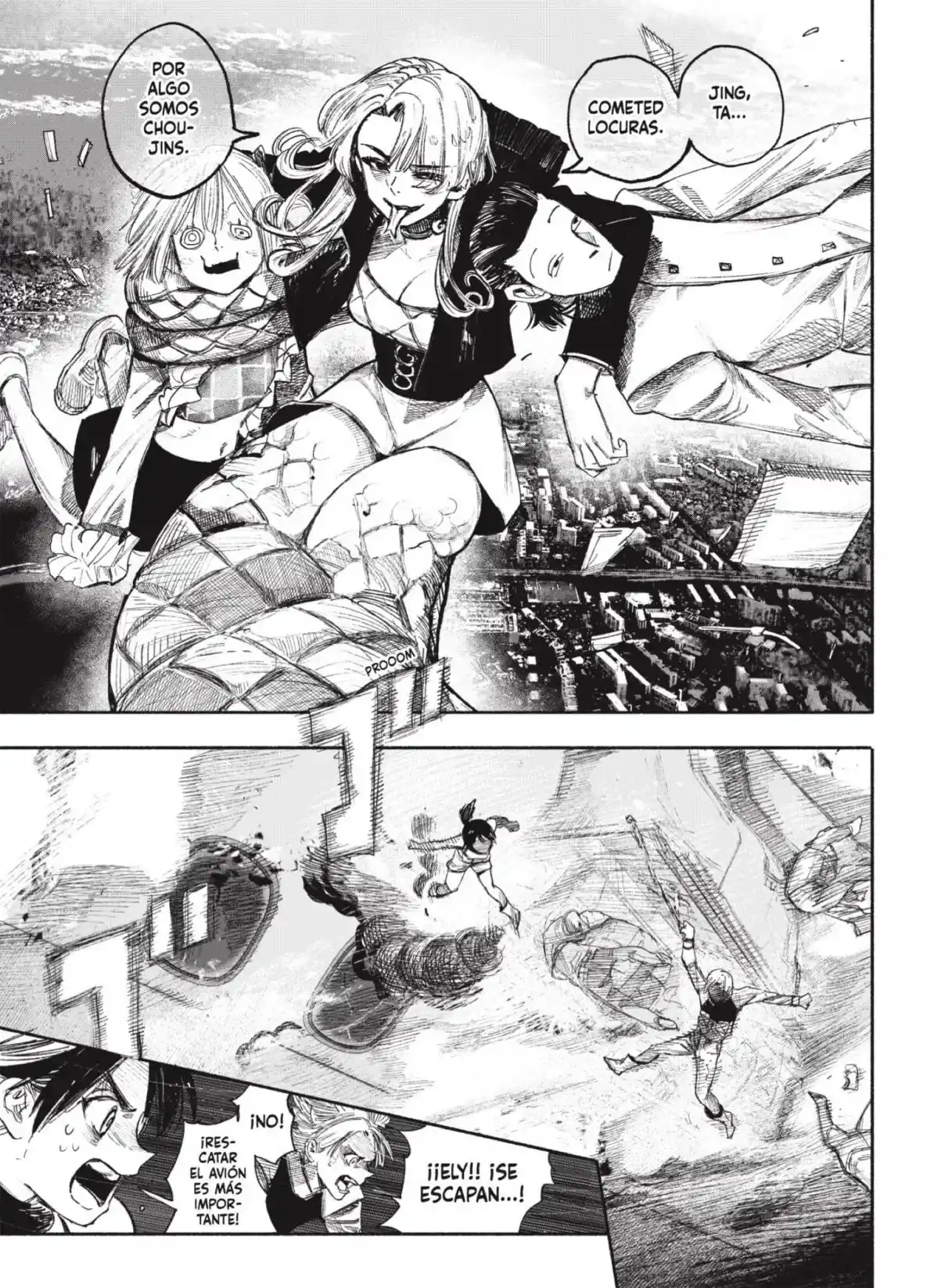 Choujin X capítulo 36, página 41
