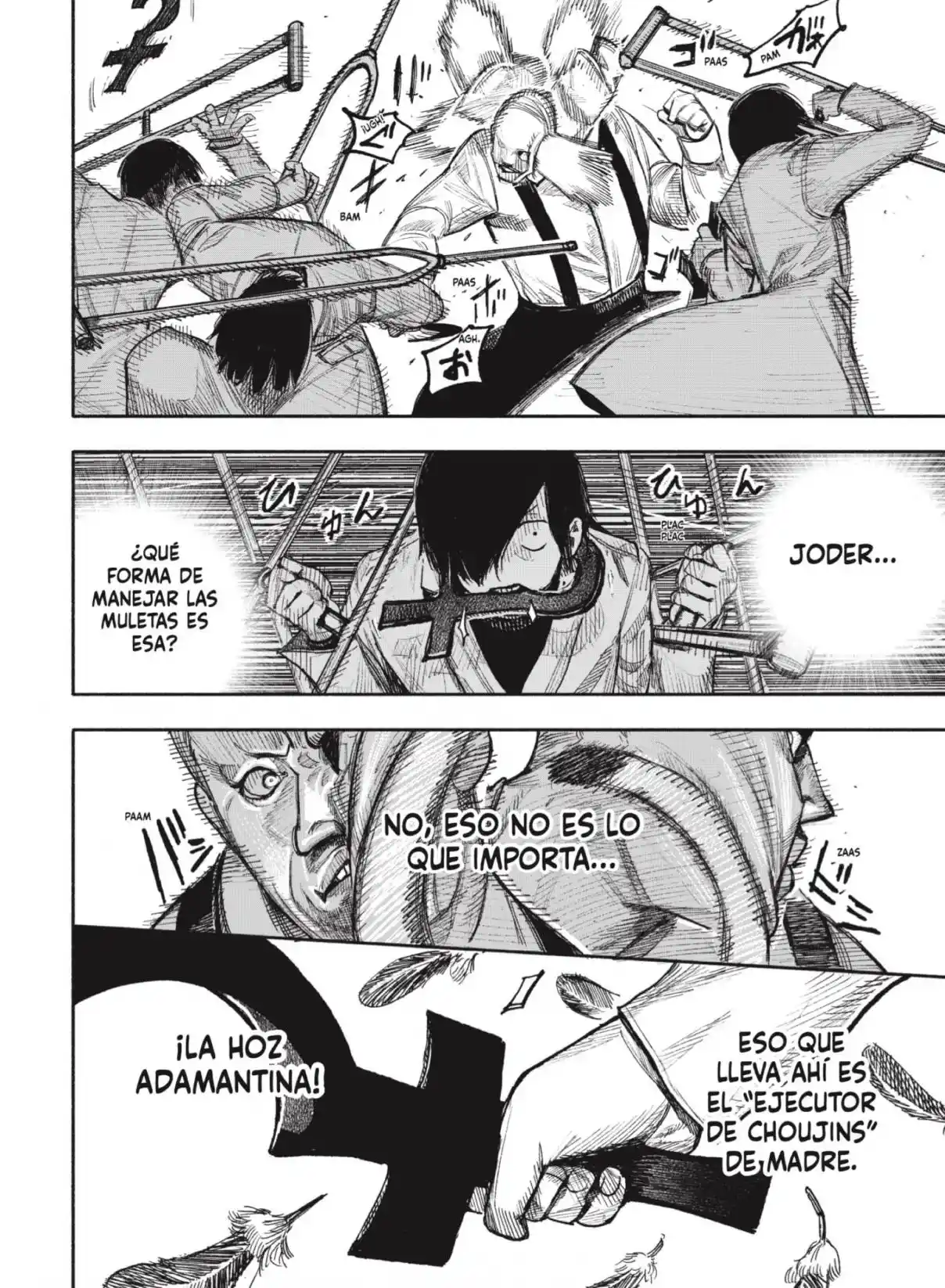 Choujin X capítulo 37, página 8