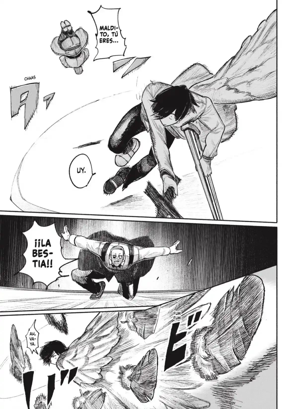 Choujin X capítulo 37, página 9