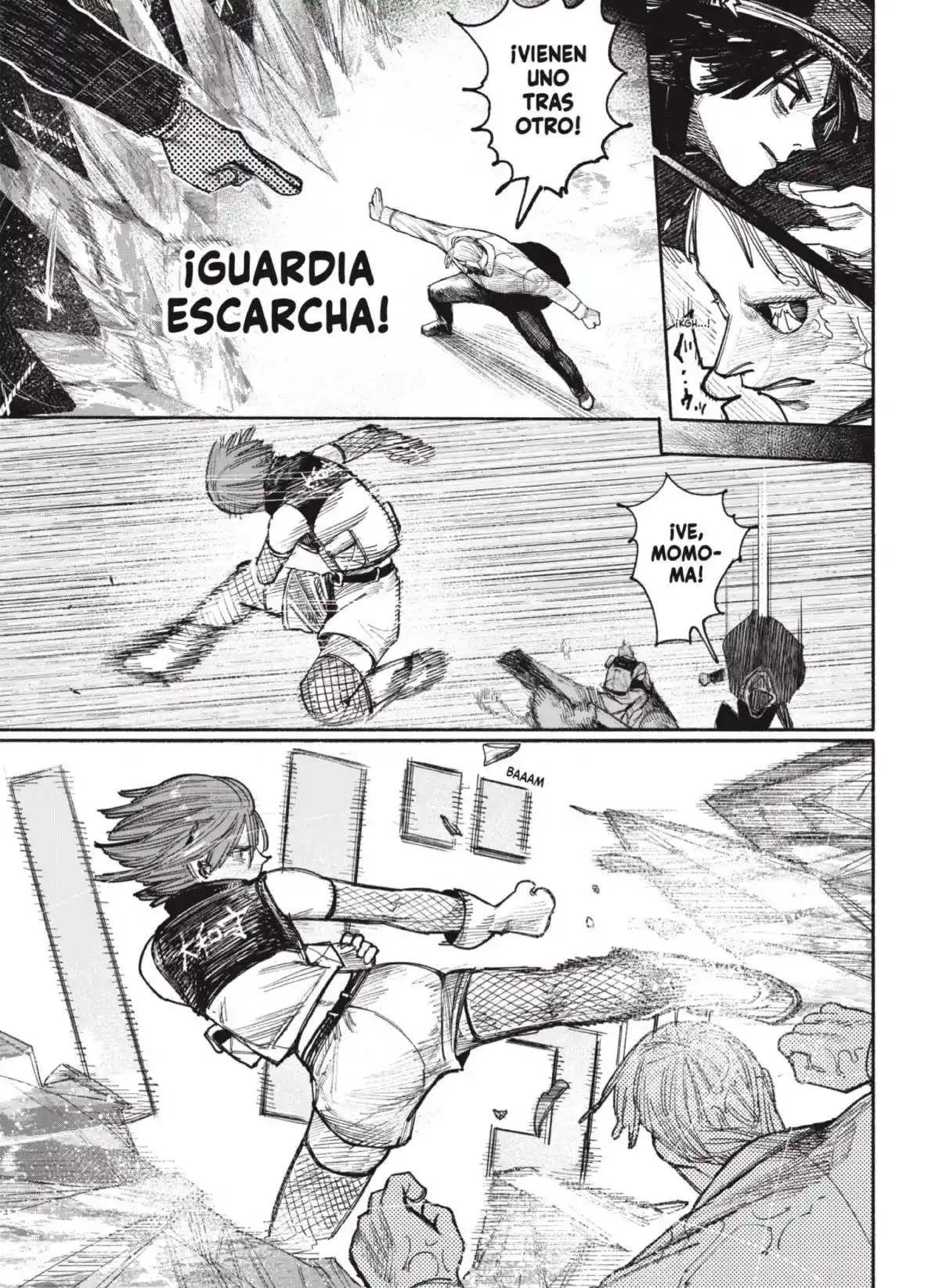Choujin X capítulo 37, página 27