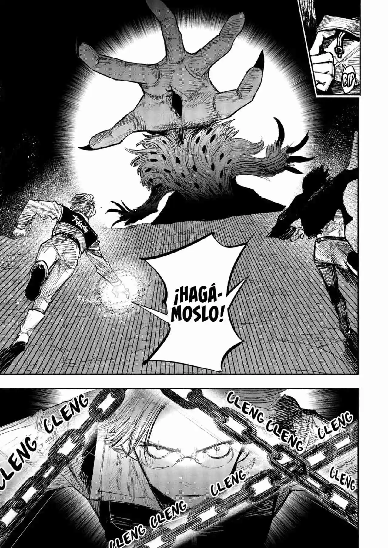 Choujin X capítulo 41.7, página 8