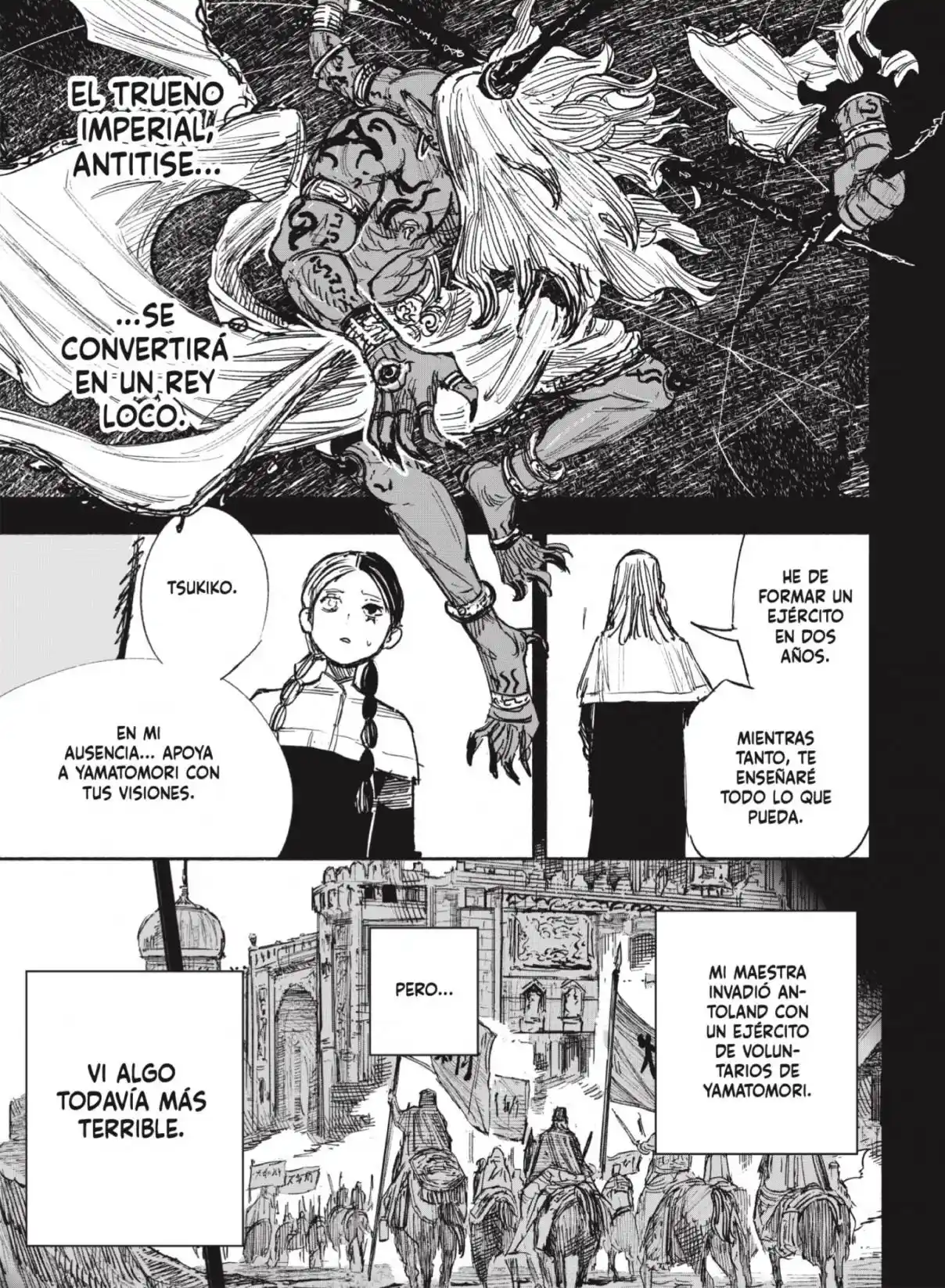 Choujin X capítulo 49.3, página 10