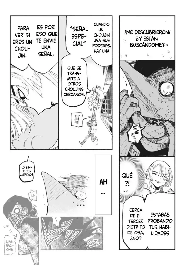 Choujin X capítulo 5.44, página 6
