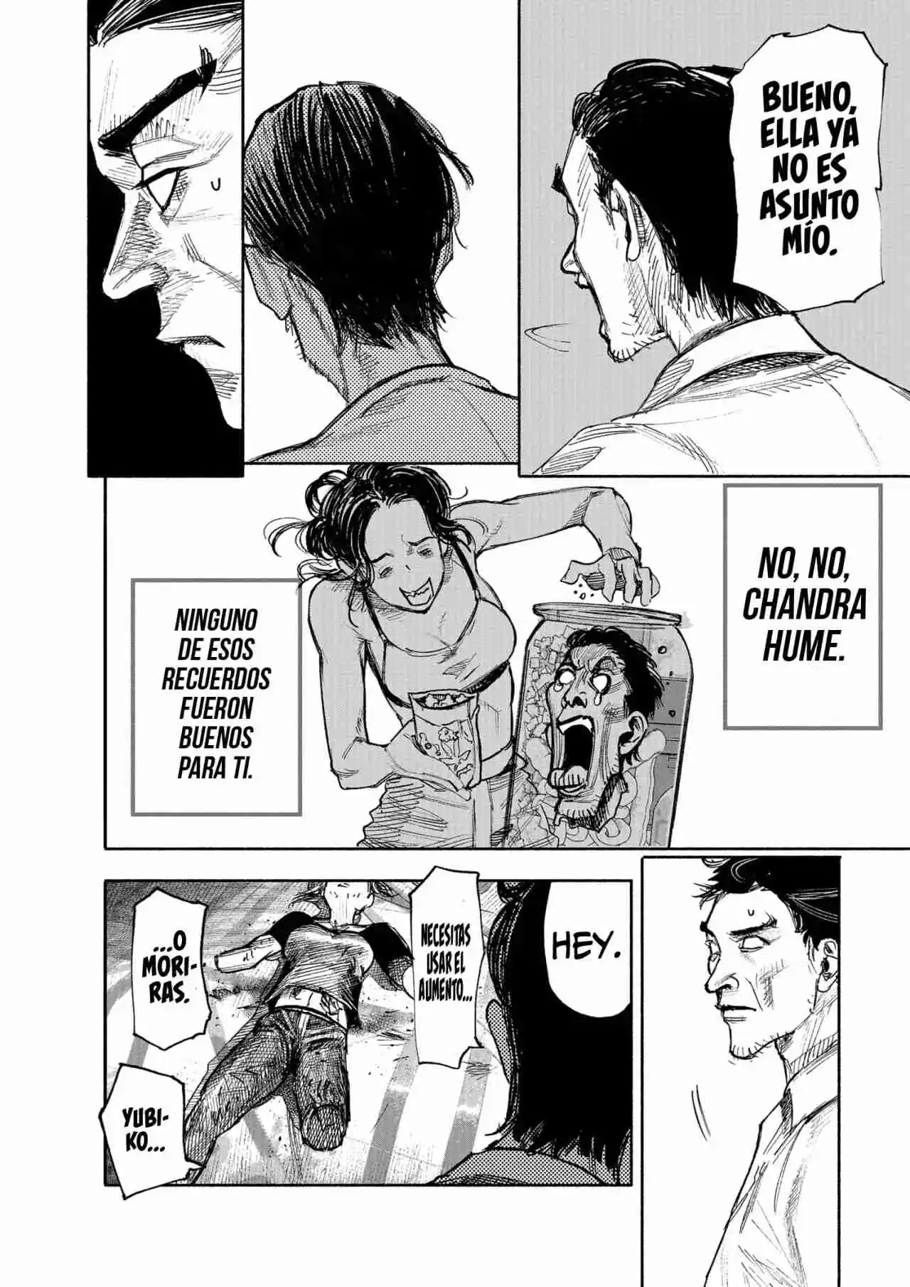 Choujin X capítulo 50.7, página 8