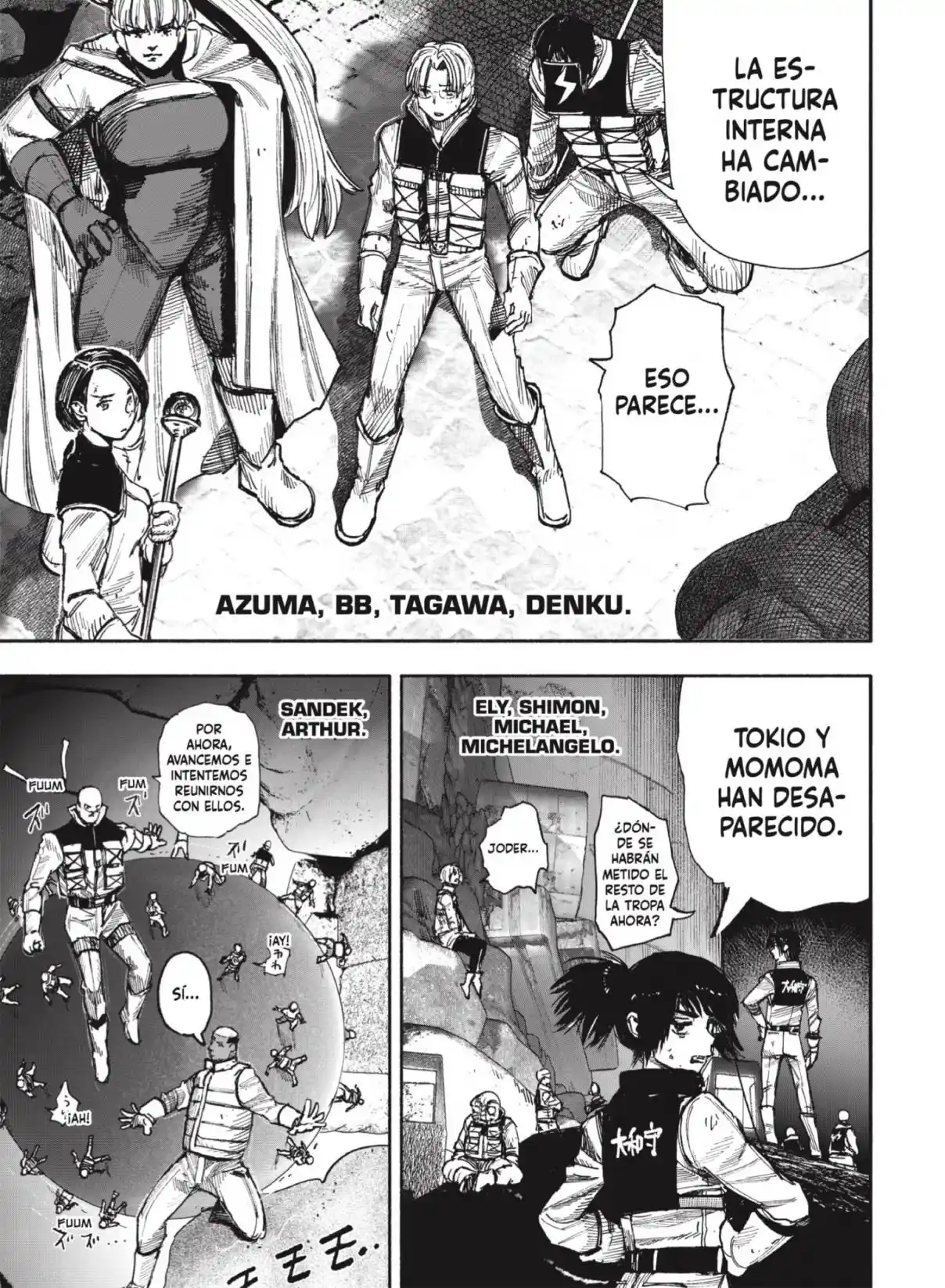 Choujin X capítulo 52.3, página 10