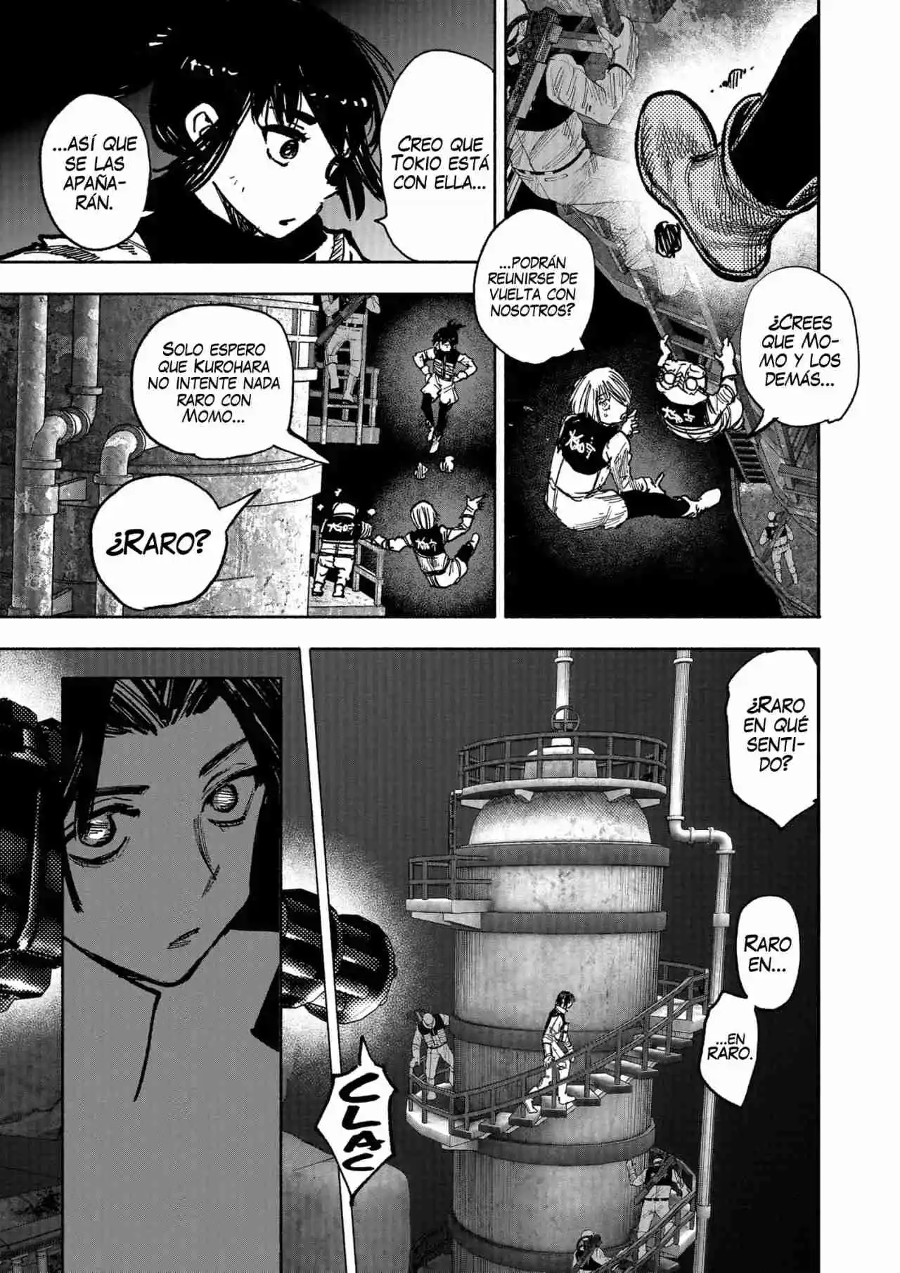 Choujin X capítulo 52.7, página 5