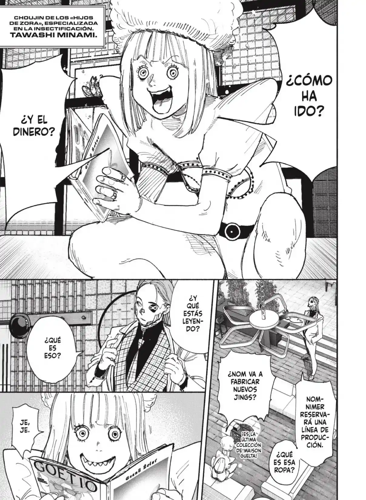 Choujin X capítulo 74, página 5