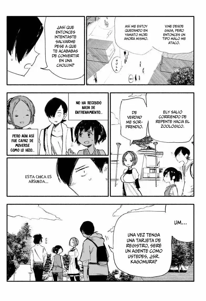 Choujin X capítulo 8, página 10