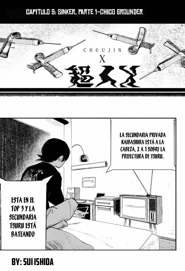 Choujin X capítulo 9, página 2