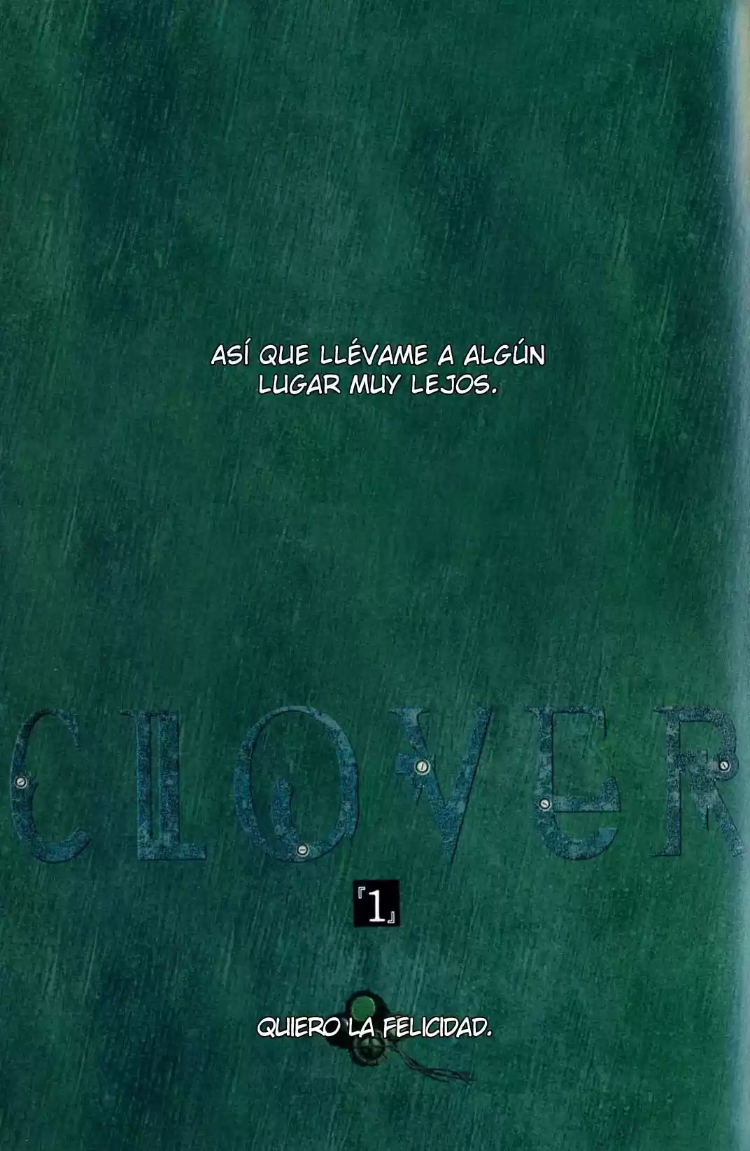 CLOVER (CLAMP) capítulo 1, página 7