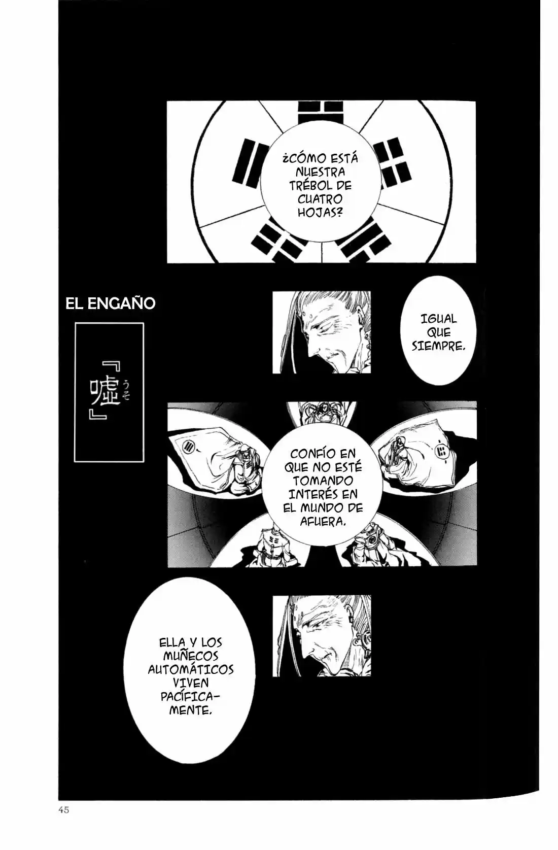 CLOVER (CLAMP) capítulo 5, página 48