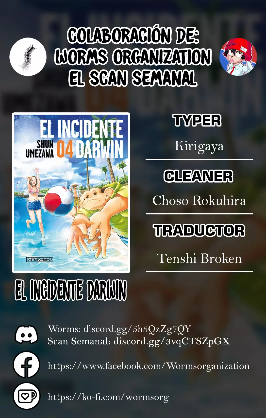 Darwin Incident capítulo 18, página 1