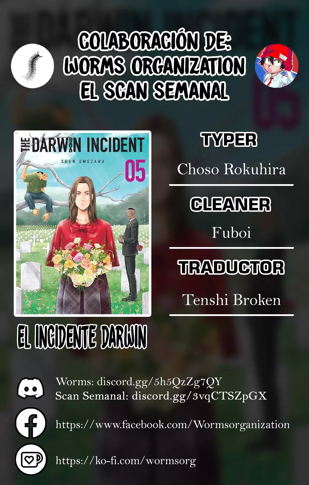 Darwin Incident capítulo 29, página 1