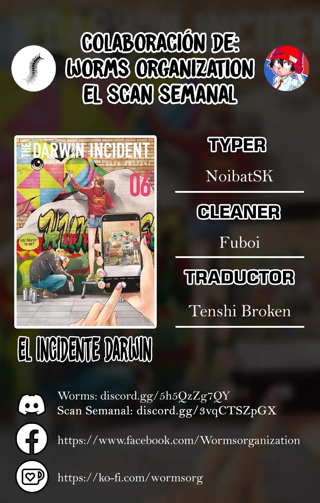 Darwin Incident capítulo 34, página 1
