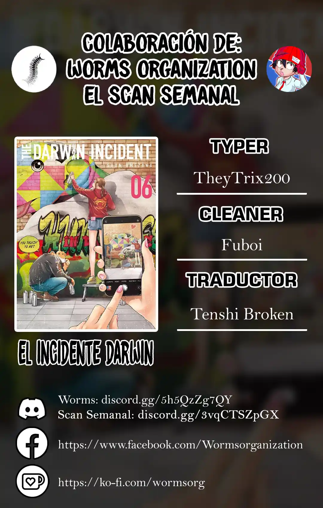 Darwin Incident capítulo 35, página 1
