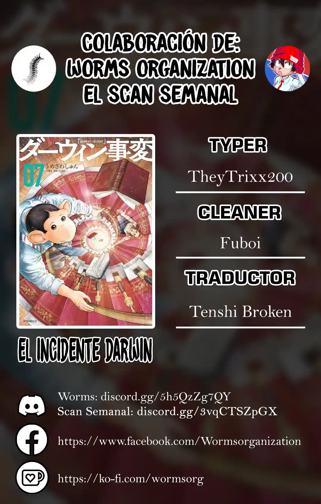 Darwin Incident capítulo 36, página 1