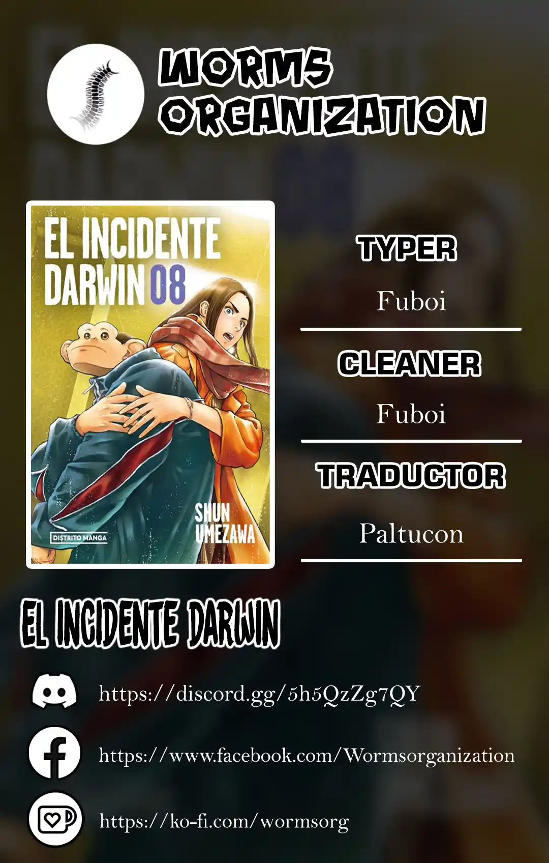Darwin Incident capítulo 41, página 1