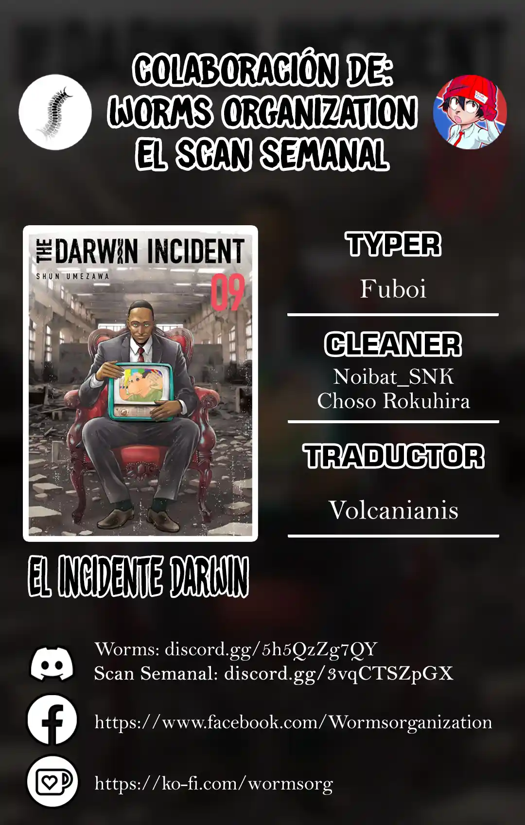 Darwin Incident capítulo 47, página 1