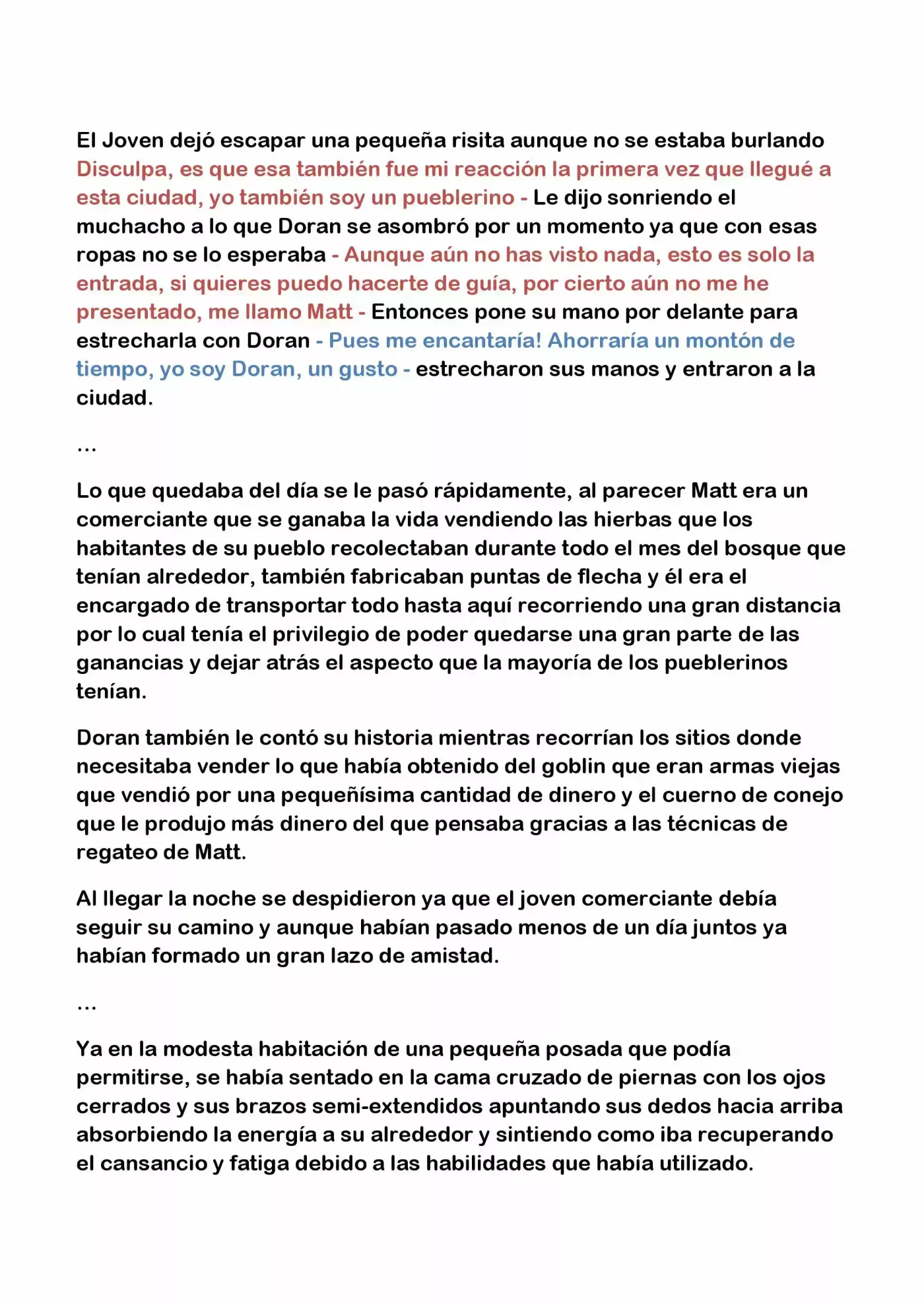Doran capítulo 2, página 3