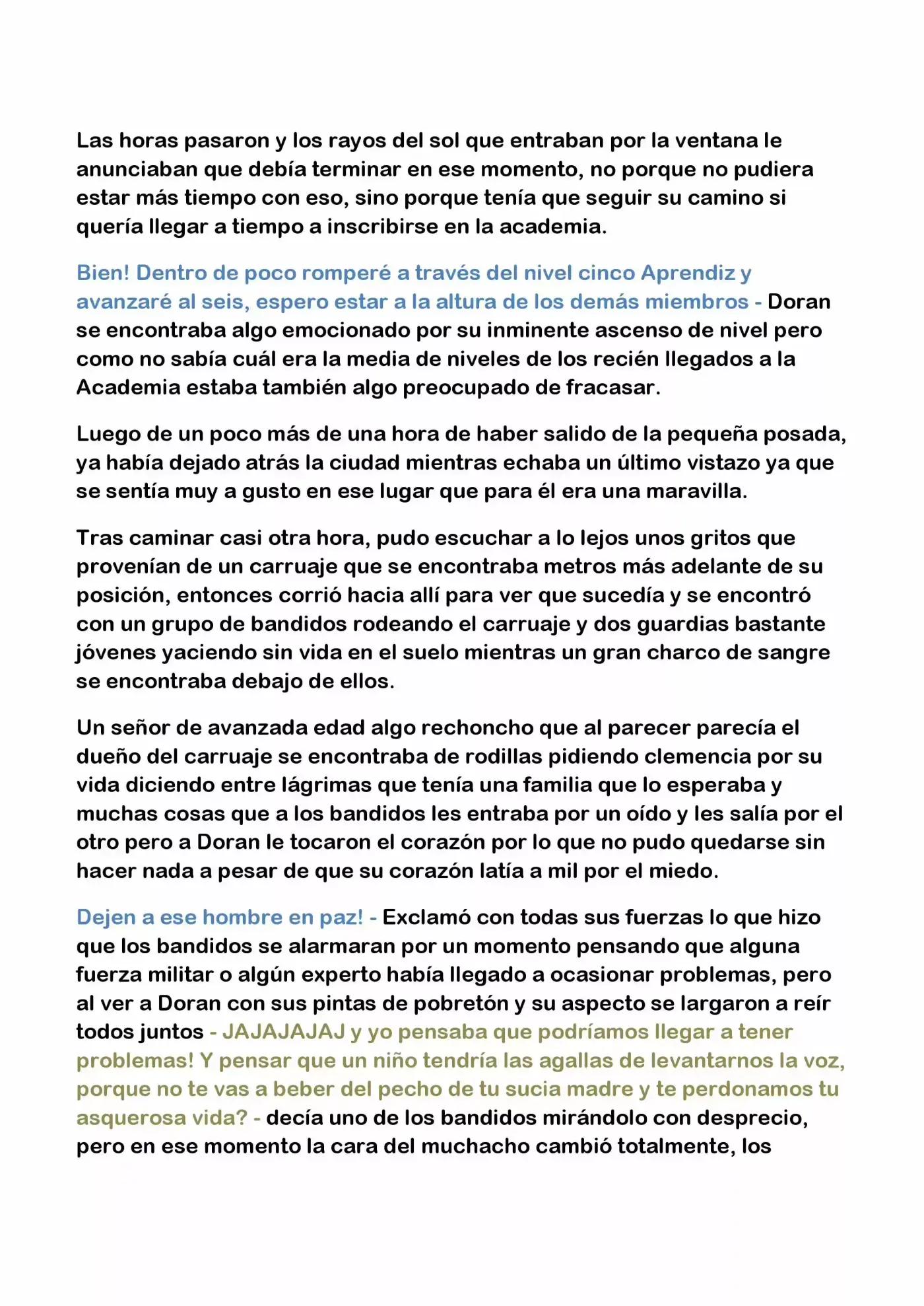 Doran capítulo 2, página 4