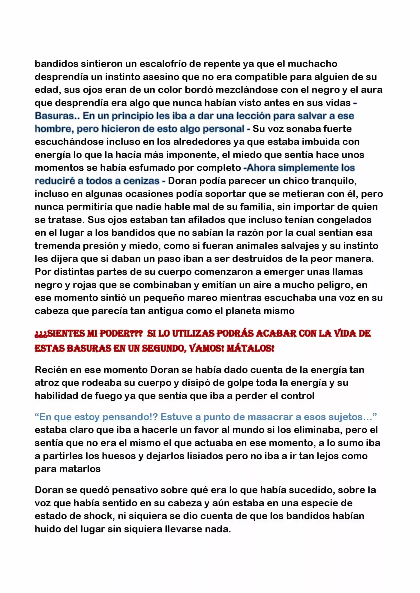 Doran capítulo 2, página 5