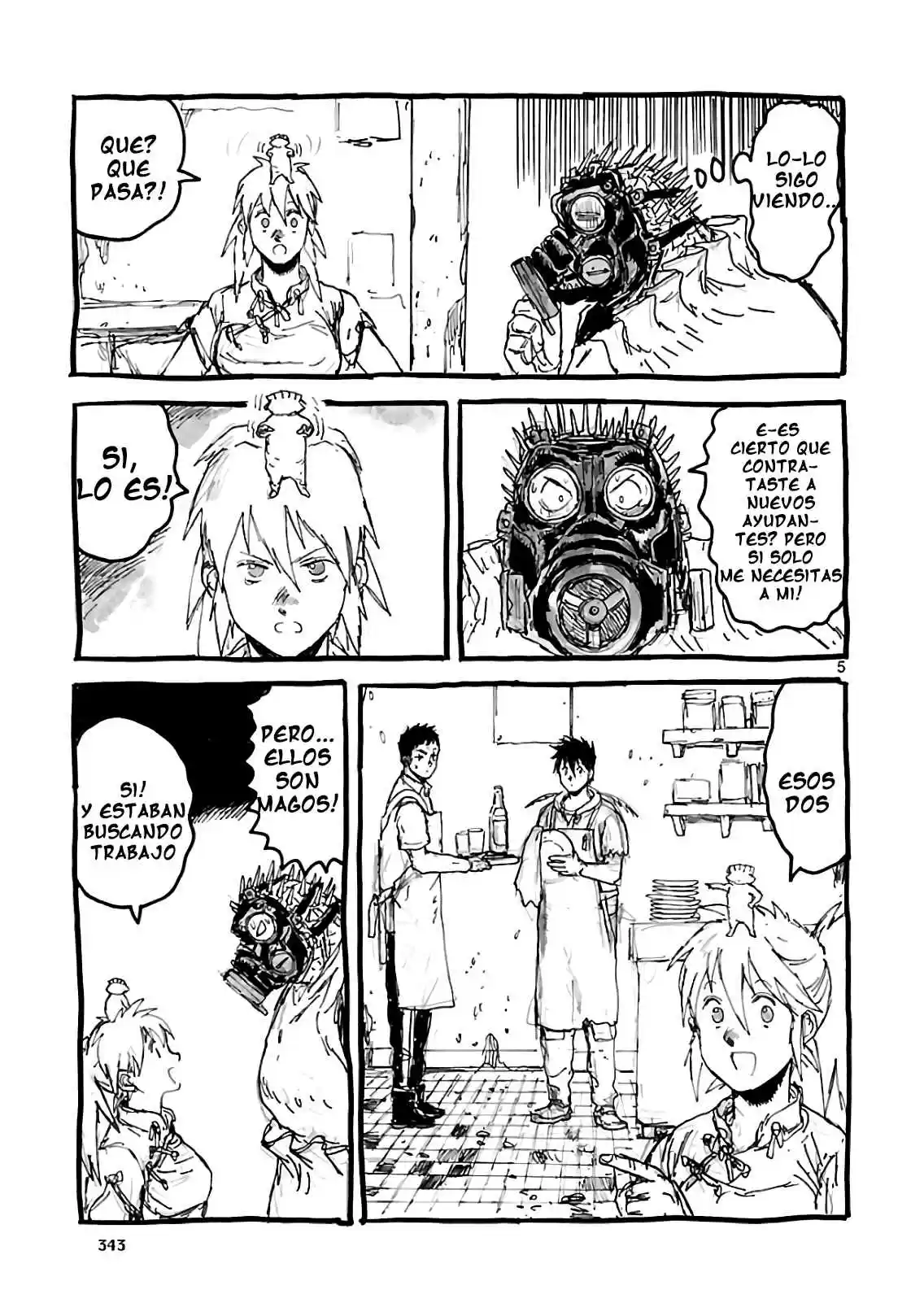 Dorohedoro capítulo 167.4, página 5