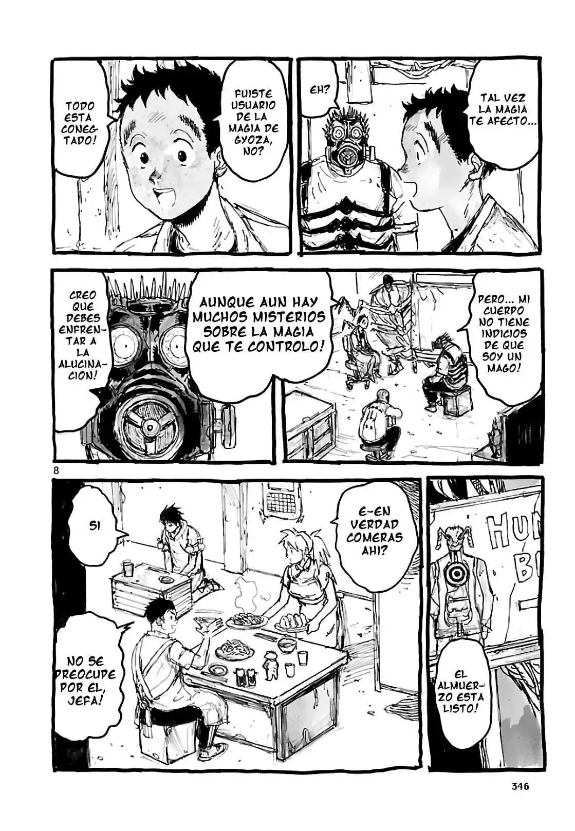Dorohedoro capítulo 167.4, página 8
