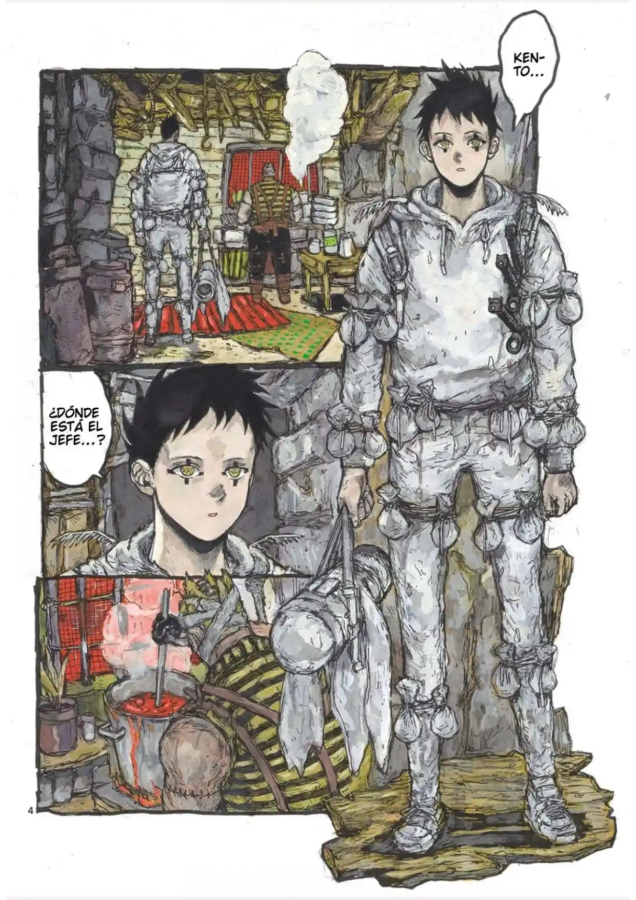 Dorohedoro capítulo 167.75, página 4