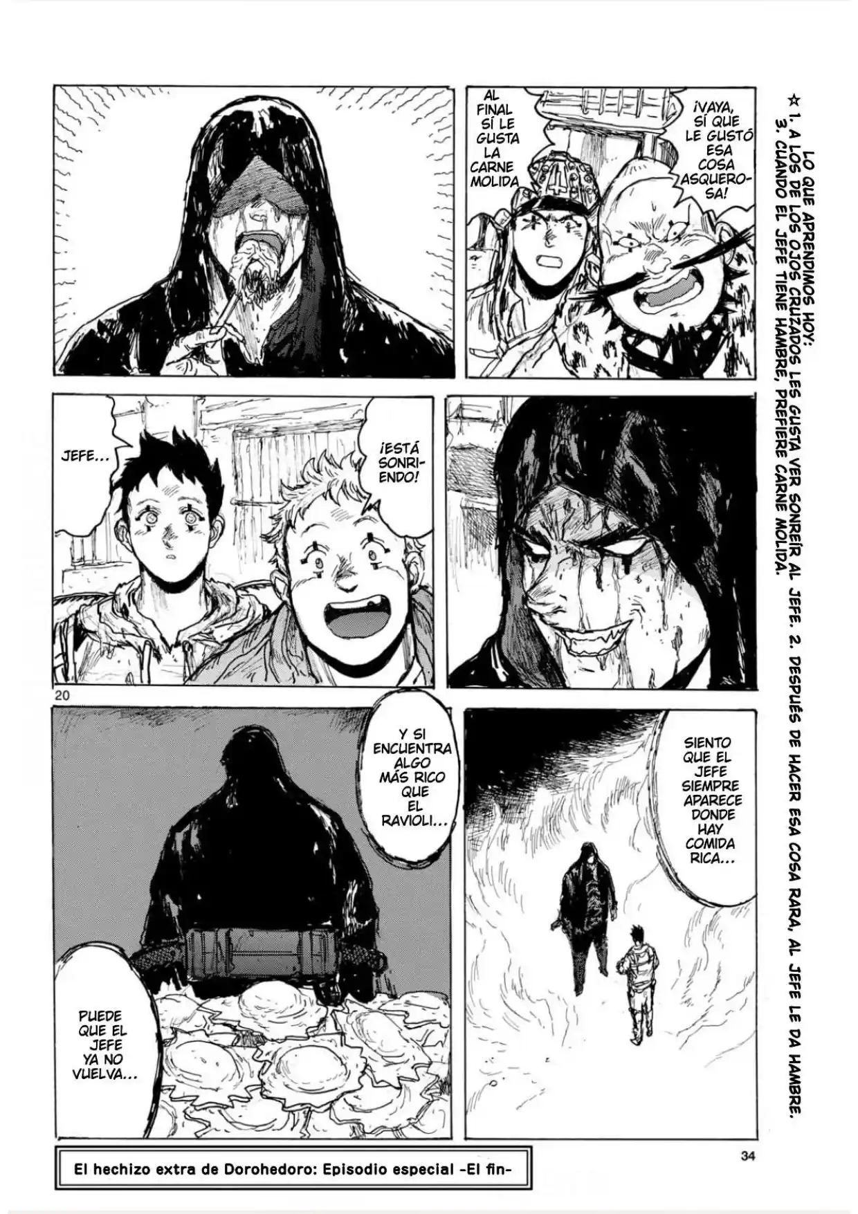Dorohedoro capítulo 167.75, página 20