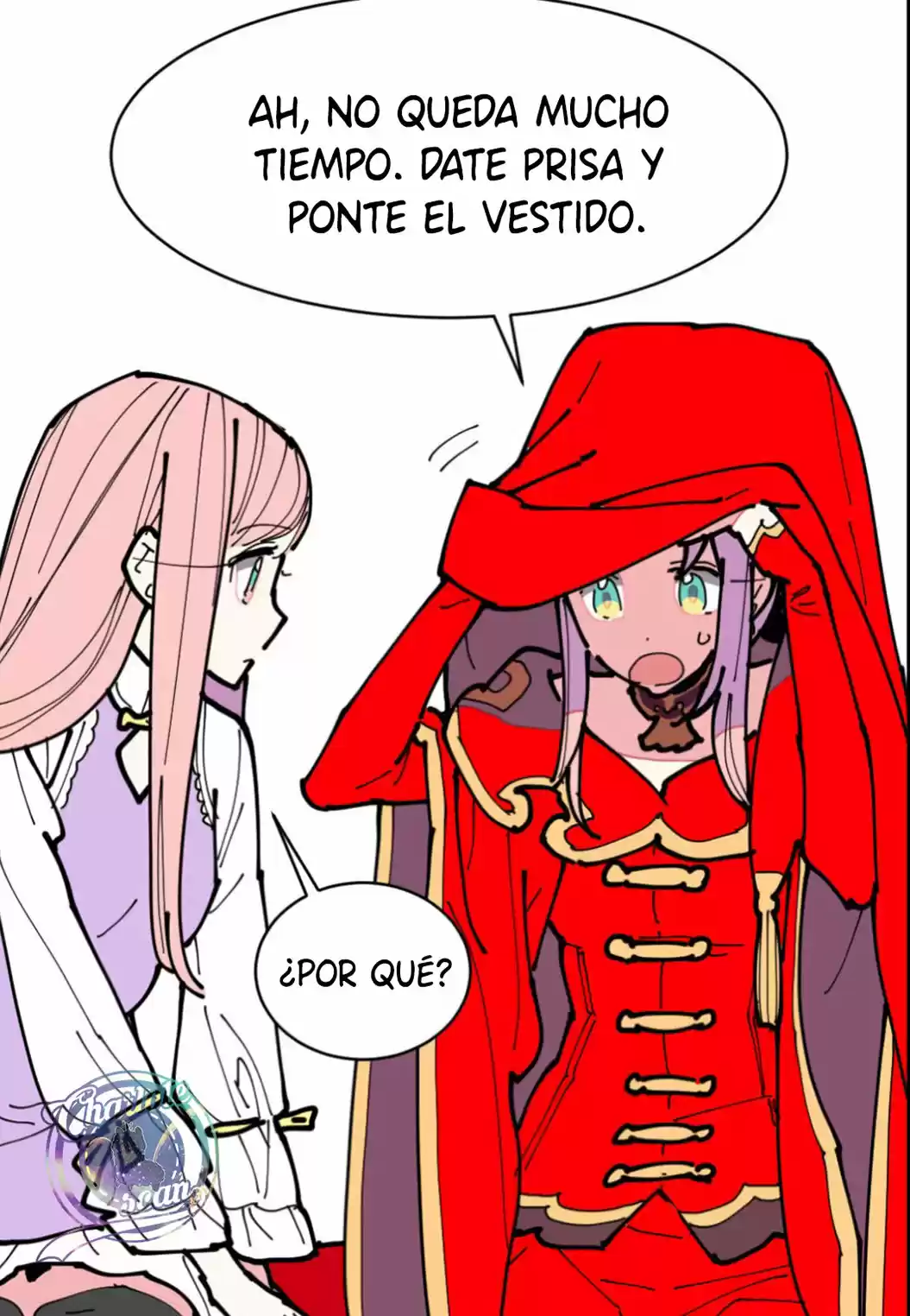 Dos Princesas capítulo 4, página 44