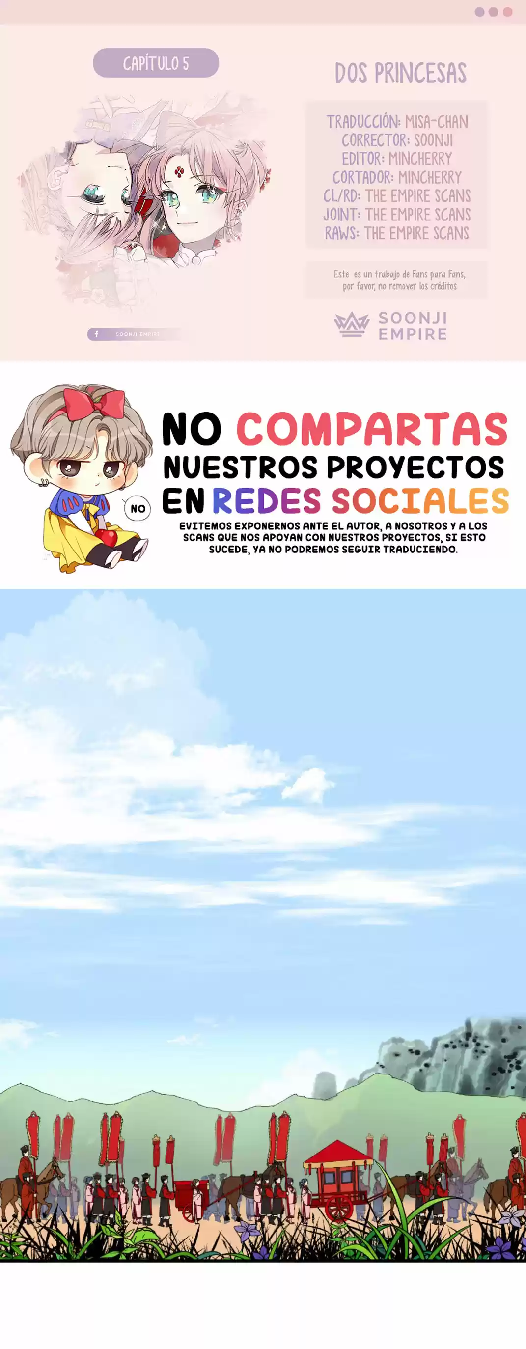 Dos Princesas capítulo 5, página 1
