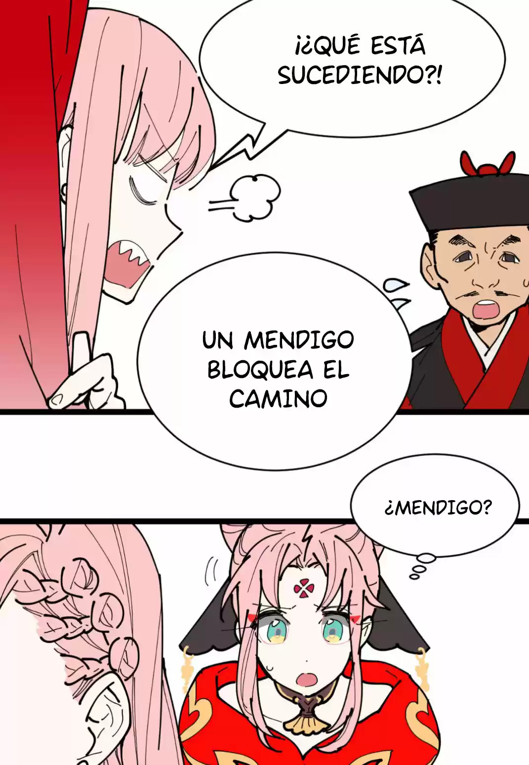 Dos Princesas capítulo 5, página 58