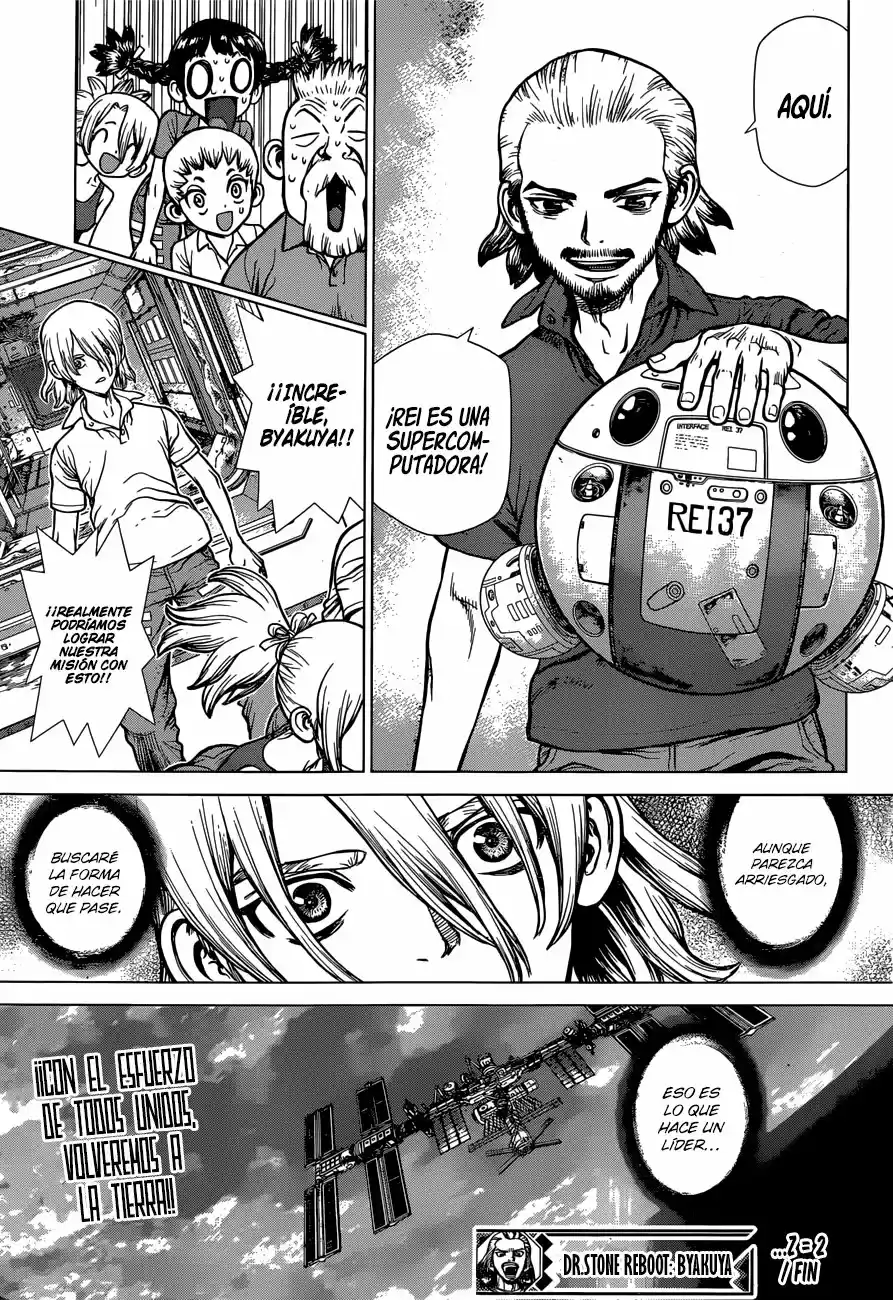 Dr. Stone Reboot: Byakuya capítulo 2, página 19