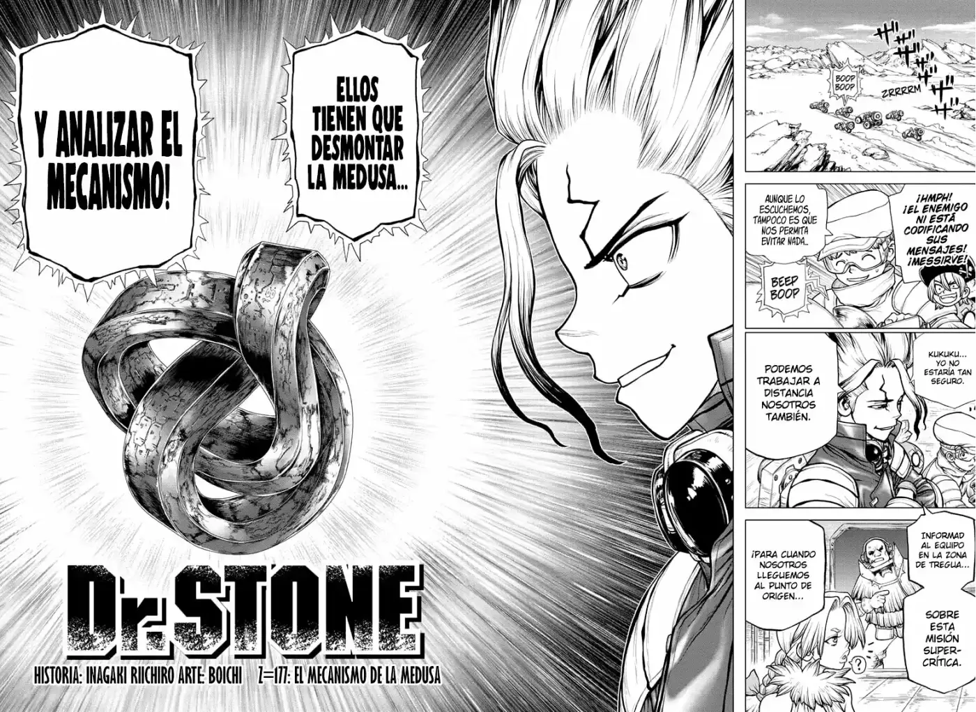 Dr.Stone capítulo 177, página 4