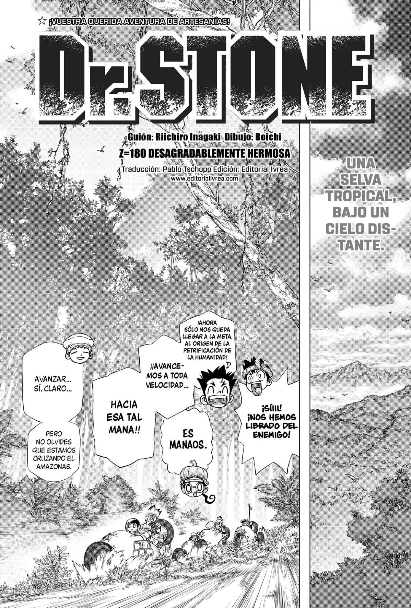 Dr.Stone capítulo 180, página 3