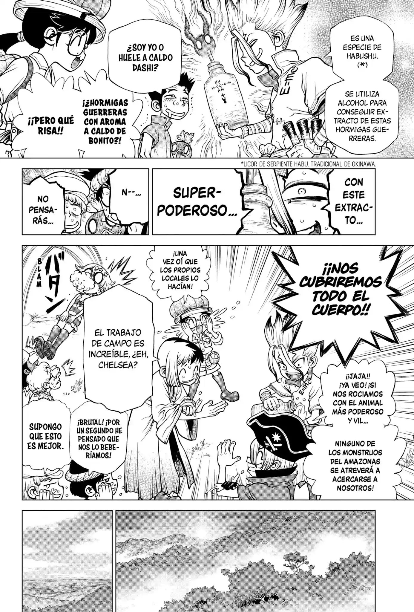 Dr.Stone capítulo 180, página 8