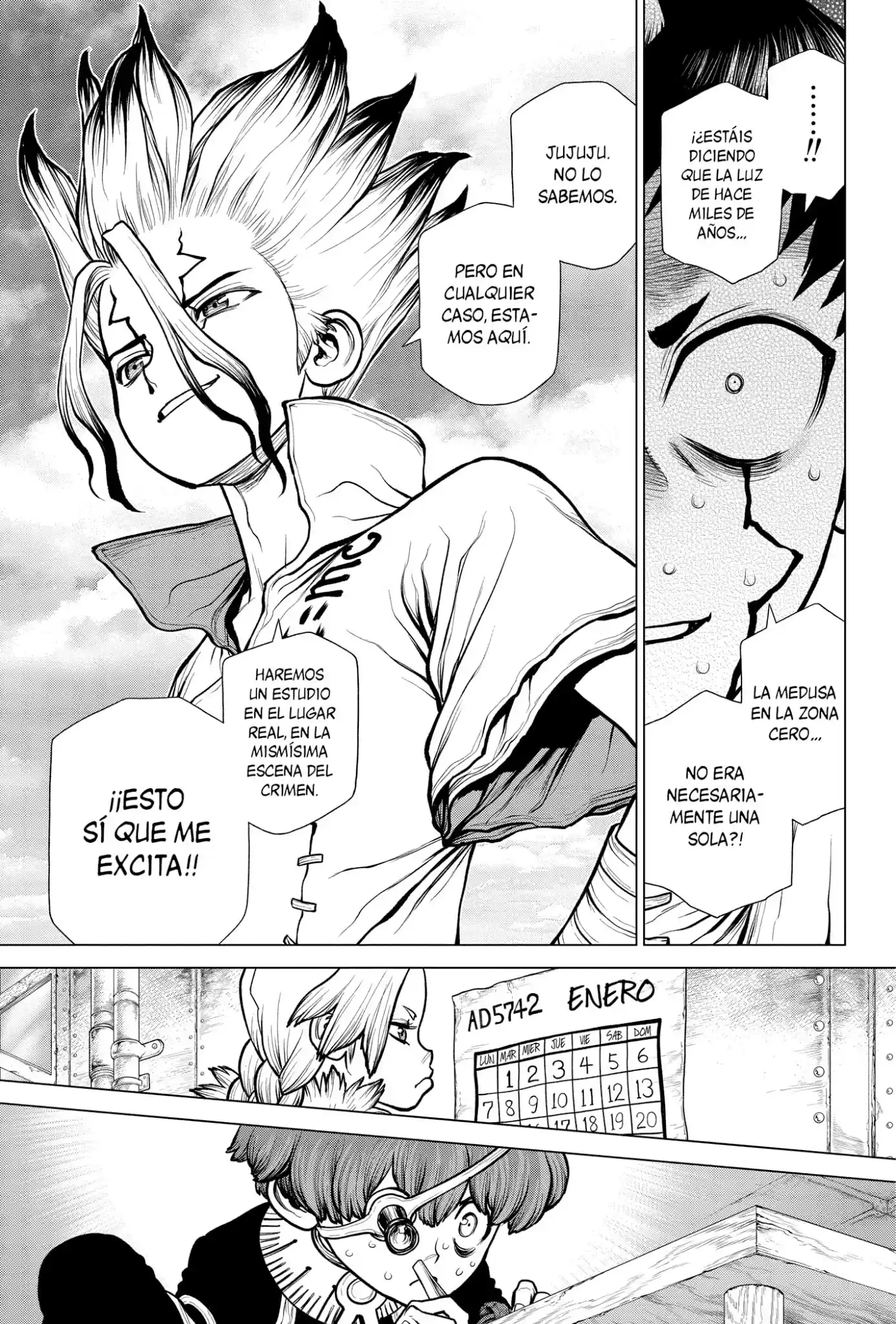 Dr.Stone capítulo 180, página 13