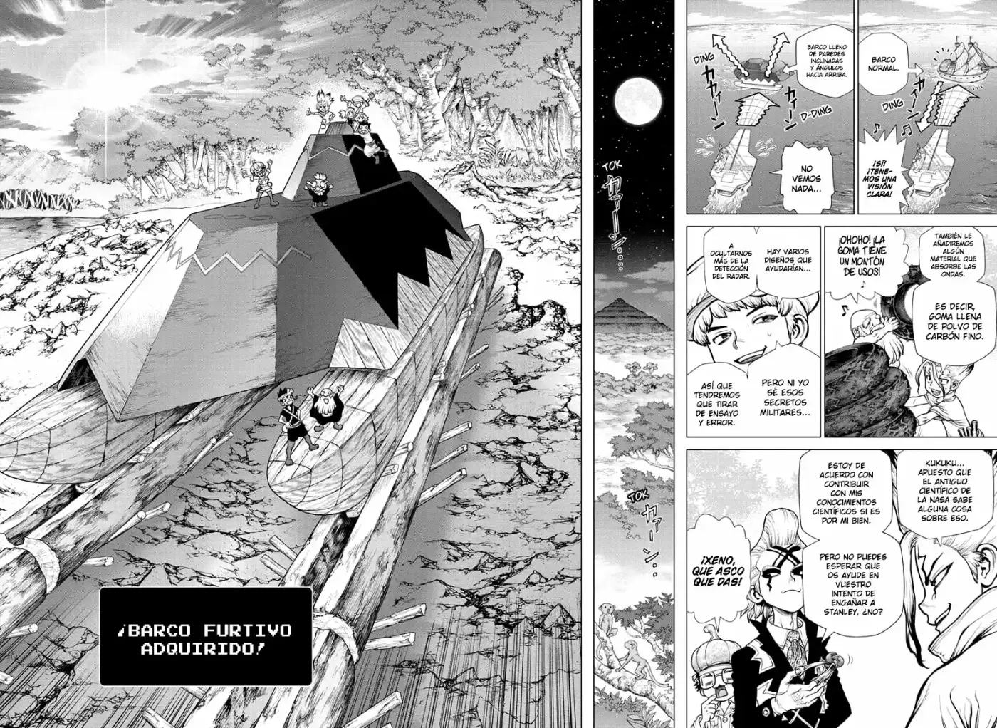 Dr.Stone capítulo 181, página 15