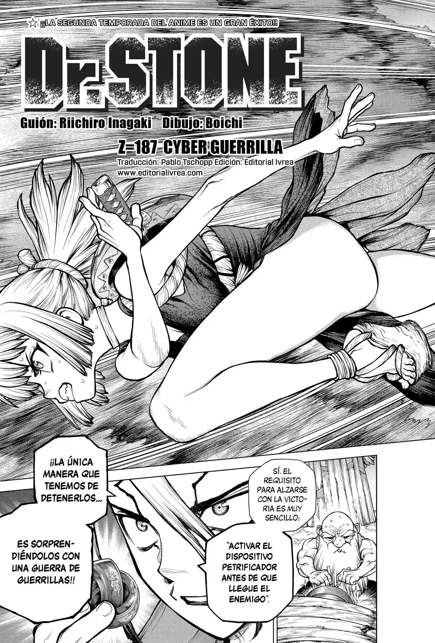 Dr.Stone capítulo 187, página 3