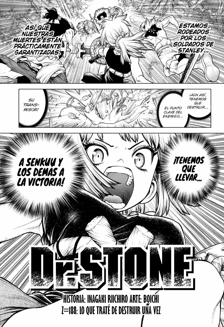 Dr.Stone capítulo 188, página 3