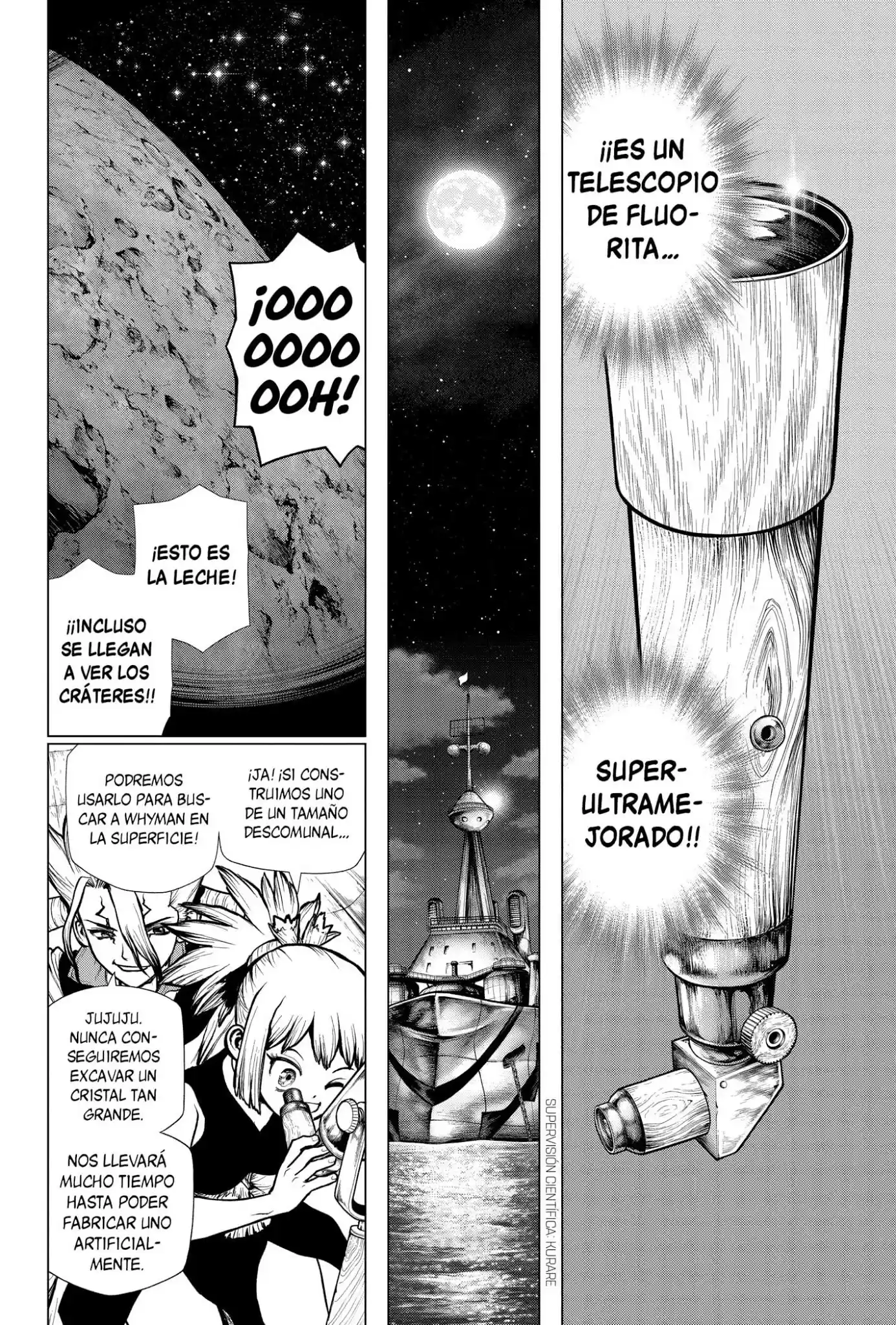 Dr.Stone capítulo 203, página 3