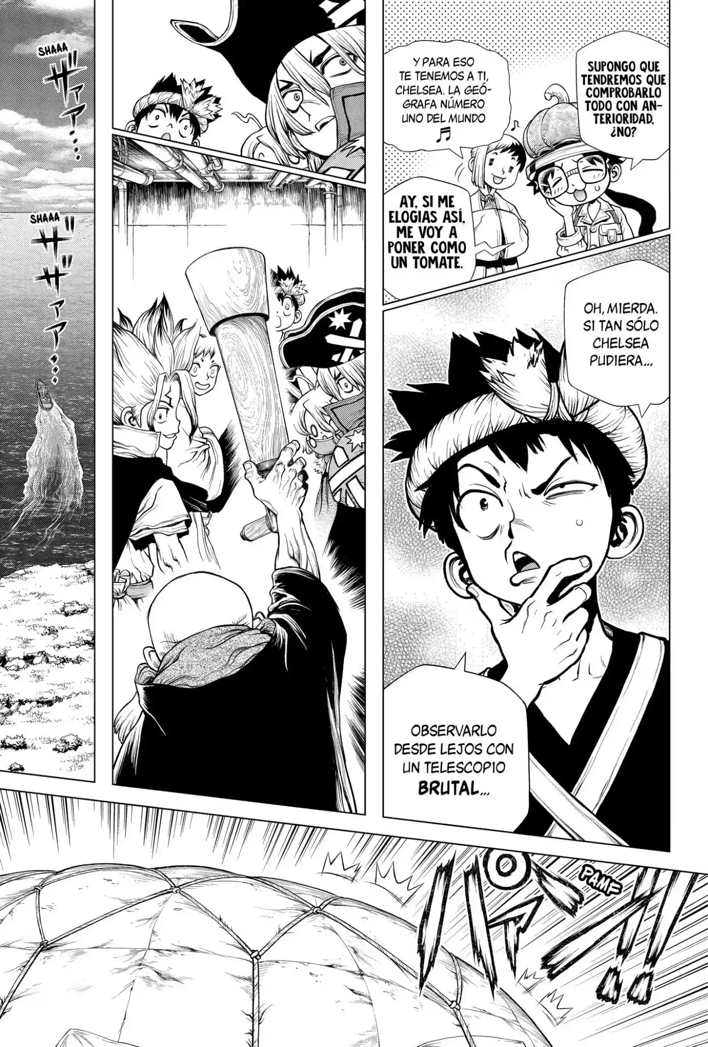Dr.Stone capítulo 203, página 8