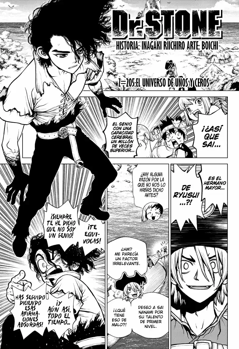Dr.Stone capítulo 205, página 5