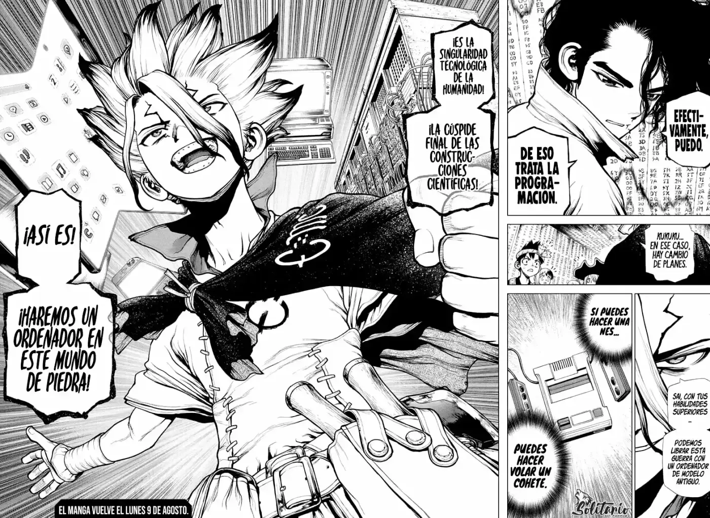 Dr.Stone capítulo 205, página 19